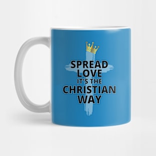 Spread Love Christian - Unisex Multicolor Cotton T-Shirt Mug